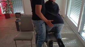 Young kinky couple having dirty sex