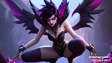 League of Legends Morgana Porn and Hentai Ai compilation sexy and naked xxx Rule 34 enjoy this collection 3D Style