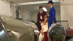 I Am a Young Muscle Hunk and I Get Stuffed Anal by Two Hung Studs in the Backseat Trio and Cum