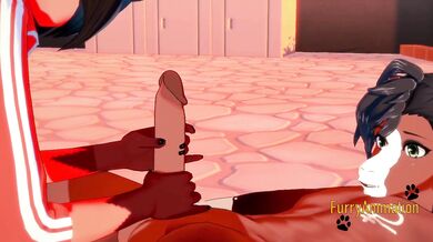 BNA Hentai - Michiru having sex with a Horse