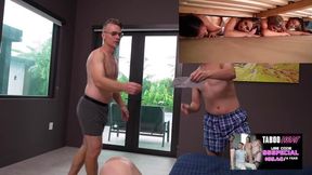 Cory Chase in Step Family Stuck Orgy
