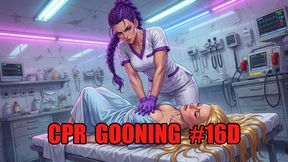 CPR Gooning #16D: Breath-Sync Trance Compressions (Animated, Music, Text)