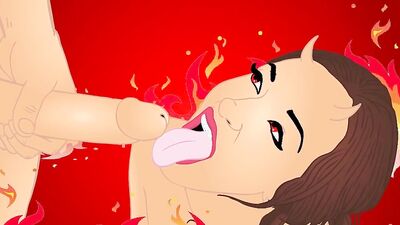 Watch this cartoon MILF with a huge ass get her ass pounded and filled with cream