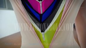 7 layers zentai kigurumi in Box bondage