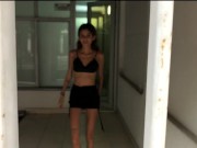 Horny stepsister welcomes me to our parents' house and we fuck hard sex - TUflacasex