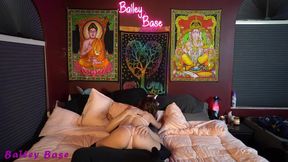 Bailey Base - Voyeur Cam Catches Teen Taking Creampie Inside Her Pussy - Bailey base