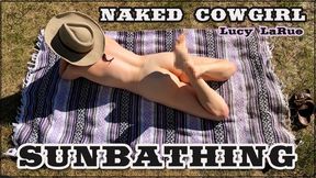 Naked Cowgirl Sunbathing