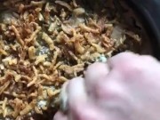 CUM SHOT Green Bean Cockerole