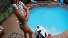 Carissa Dives in New One Piece (Full Video)