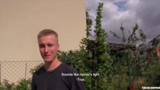 CZECH HUNTER 476 - Inexperienced Faggot for Pay Pickup