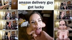 AMAZON DELIVERY GUY GOT LUCKY