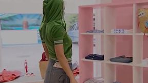 Edelweiss Undresses in the Store to Make You Crazy with Pleasure