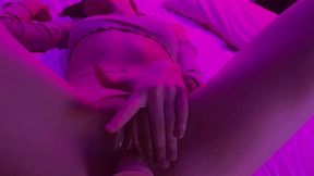 sweet huge dildo in me - arina fox
