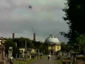 Fun in Brompton Cemetery