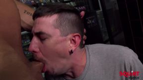 Muscular Inked Brogan Slides Thick Into Jack Hunter Wet Hole