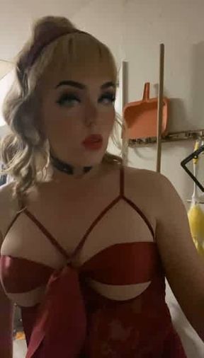 Stunning Beauty enjoying her Smoke