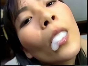 ASIAN CUM   SHOT IN MOUTH  *   (#RT56Y)