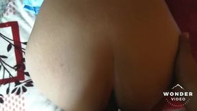 my boyfriend puts me doggy and lets me go all the cock inside me.