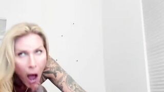 Bubble Butt Trans Girl Riding Big Black Dick in Hardcore Anal Sex