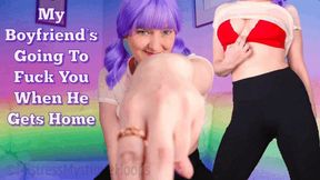 My Boyfriends Going To Fuck You When He Gets Home - Mistress Mystique Hoops - WMV