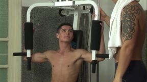 Rinaldi and Bell fuck in the gym