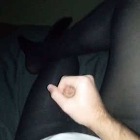 Cute Boi In Pantyhose Has Delicious Multiple Orgasms