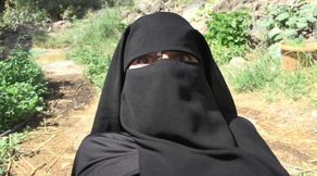 Cum on her niqab