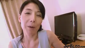 Young Japanese stepdaughter receives a creampie at wild orgy