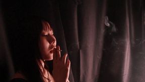 4k yuanyuan Smoking Enjoyment Process