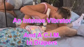 An Intense Vibrator Over Diapers Then C.I.M.