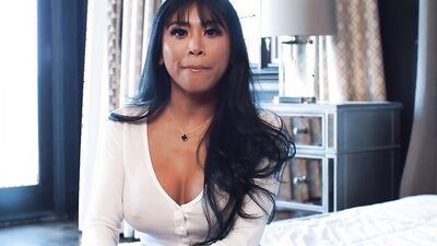 UP CLOSE - Busty Babe Ember Snow Takes HUGE Dick Deep & Fast Inside Her Tight Wet Pussy