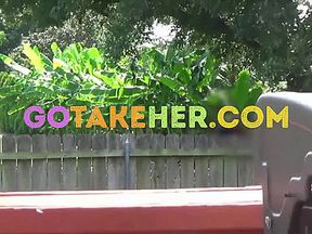 Risky Public Blowjob - Neighbor is So Close