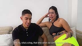 My Stepbrother Fucks My Virgin Ass And Fills It With Cum While My Parents Are Not Home! Kylei Ellish And Tommy