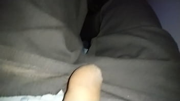 Indian boy masturbating and cumming in running bus