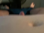 Chunky Guy Jerking and Cumming