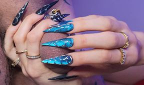 Locktober Day 3 - Crawling Balls I MistressLongNails