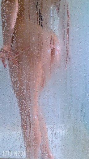Watch Her Butt and Bounce Her Curves in This Explicit Shower, 18+ Only Video