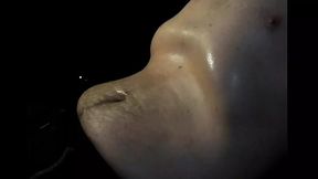 Oiled Belly Movements Gut Fetish Cam