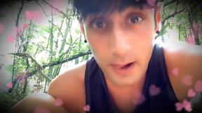 POV Feet Sniffing - Heart Filter App Video. Feet to the Camera