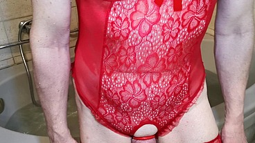 Passion Colors of Sissy Slut Michelle – Red Color Tonight