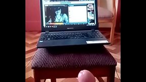 Cumshot viendo cam4