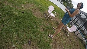 Amazon Giantess Vanessa Rain Finds Your Tiny Human Outside (SD 720p WMV)