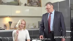Sensual Gets Teased And Reamed By Elder Scho
