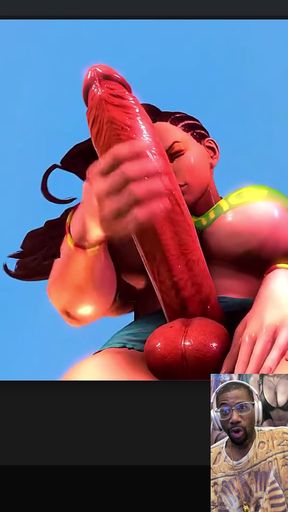 Transgender Laura Jerks off Her Hard Ass Cock &amp; Sprays Cums on Top of You