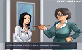 Summertime saga part 157 - pussy inspector ( Spanish sub )