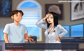 Summertime saga part 157 - pussy inspector ( Spanish sub )