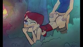 Teen Futanari Zoey & Eva Enjoy Doggy Style Fun In Total Drama Hentai