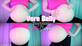 Vore Belly Burping JOI Game - HD - The Goddess Clue, Post-Vore, Digestion, LOUD Burps, Expanded Belly, Jerk Off Instruction and Jiggling Stomach