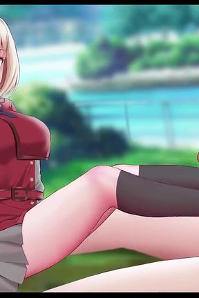 Chisato Footjob X Fucked by Huge Dick