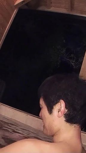 Iconic moment from &quot;Natural Japanese College Girl have Amateur Creampie Sex in Spa&quot;